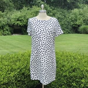 J. Crew Factory Polka Dot Gallery Dress